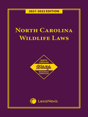 cover image of North Carolina Wildlife Laws